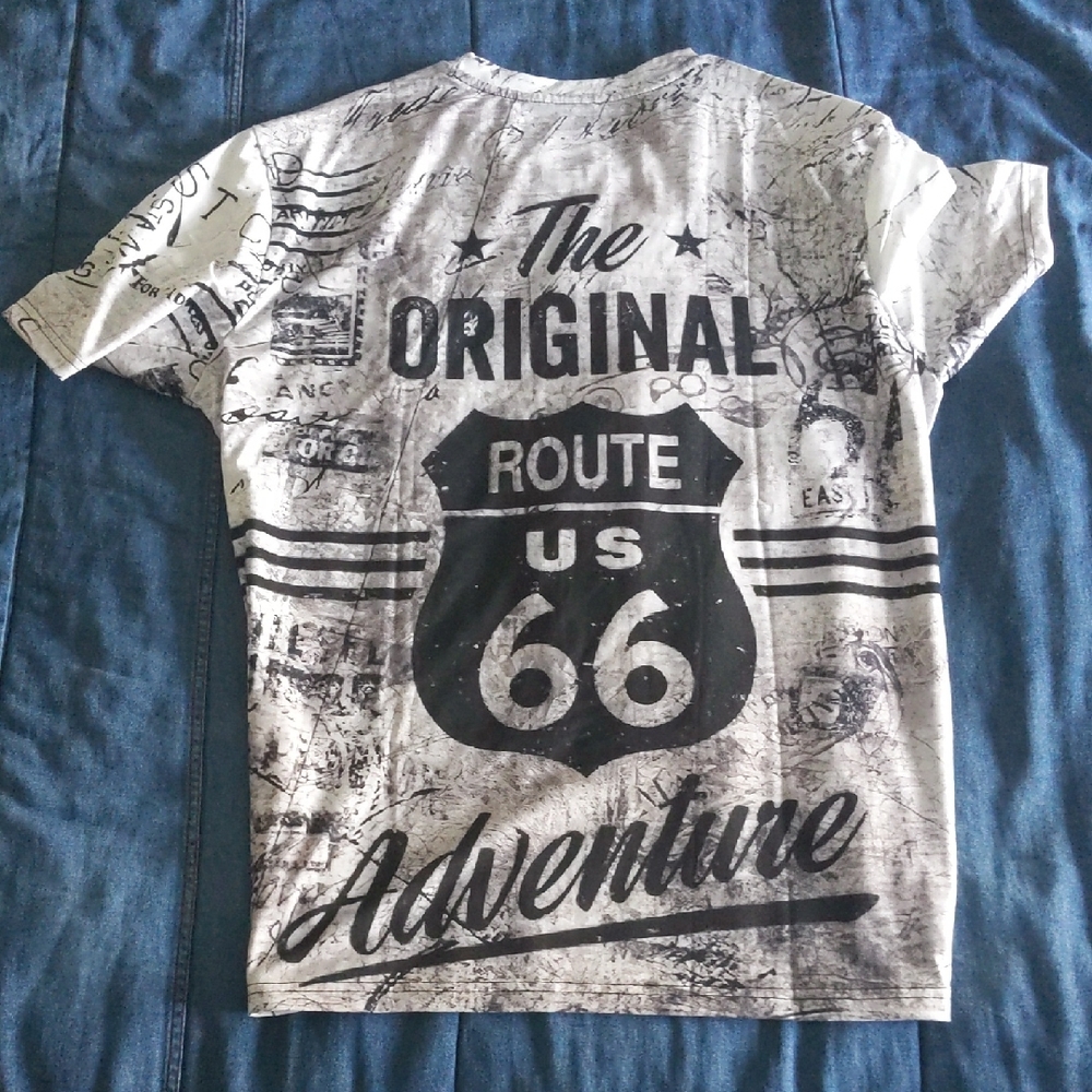 Route 66 Graphic T-Shirt - Picture 2 of 2